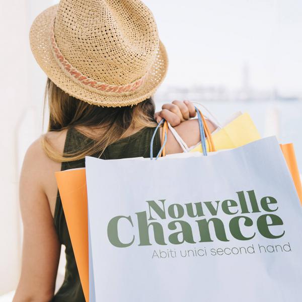Nouvelle Chance – Brand Identity e allestimento negozio
